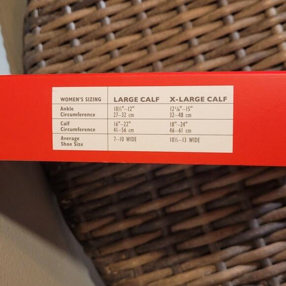 NIB Dr Comfort Shape To Fit Compression Socks Womens XL Nude Sheer 15-20 mmHg - Picture 4 of 9